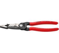 Knipex KNIPEX Pince multifonction pour électricien 13 71 200, modèle métrique, revêtement plastique noir, 200 mm Quantité:1