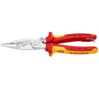 KN 13 96 200 T - Pince d'électricien avec œillet de fixation 200 mm