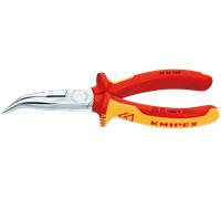 Knipex Pince à becs demi-ronds avec tranchant (pince radio) – 1 pièce