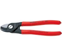 Knipex 95 11 165 Pince coupe-câbles Adapté pour (technique disolation) câbles en alu et en cuivre, à 1 ou plusieurs fils 15 mm 50 mm² 0