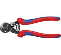 Knipex Coupe-câbles 95 62 160 – pour câbles métalliques haute résistance – poignées multimatières