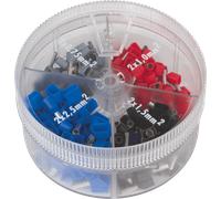 KN 97 99 908 - Assortiment d'embouts terminaux, jumeaux, 0,75 à 2,5 mm²