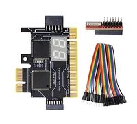 Knadgbft 1 pièce Analyseur LPC Carte de Débogage PCI PCI-E Post Test Kit Carte Mère Diagnostic Carte J04 PC+Métal