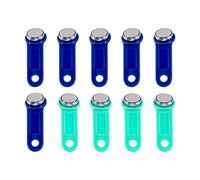 Knadgbft Lot de 10 clés de contact RFID RW1990 IButton pour copie, cartes, sauna, clés
