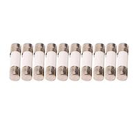 Knadgbft Lot de 10 fusibles en céramique à fusion 250 V 0,5 A 500 mA 5 mm x 20 mm