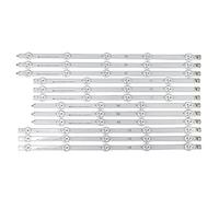 Knadgbft Lot de 12 bandes de rétroéclairage LED pour 47LN 47LA620S 47LN5400 6916L-1174A 6916L-1175A 6916L-1176A 6916L-1177A