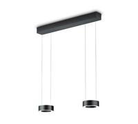 Knapstein Zera Suspension LED, habillage en acrylique, 4 sources lumineuses, 51.517.07-2,