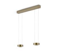 Knapstein Zera Suspension LED, habillage en acrylique, 4 sources lumineuses, 51.517.34-2,