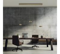 Knapstein Zera Suspension LED, habillage en acrylique, 6 sources lumineuses, 51.518.34-2,