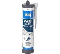Knauf Acrylique de peinture pour joints de dilatation et de raccordement à faible sollicitation - Acrylique étanche, masse de joint pour l'étanchéité en intérieur et en extérieur
