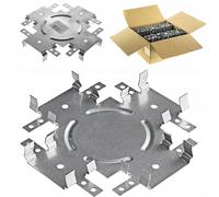 Knauf Lot de 50 connecteurs de niveau pour profilés CD, cloison sèche, suspension directe de plafond Q1