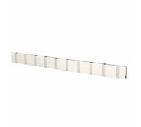 Knax garde-robe horizontalement 10 crochets blanc Loca - 5711394200420