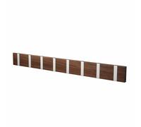 Knax garde-robe horizontalement 8 crochets noyer Loca - 5711394180104