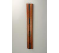Knax Portemanteau mural vertical 4 crochets Loca Acajou-noir - 5711394240334