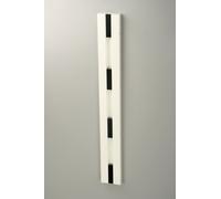 Knax Portemanteau mural vertical 4 crochets Loca chêne blanc-noir - 5711394240419