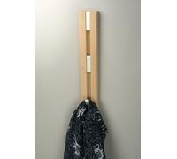Knax Portemanteau mural vertical 4 crochets Loca chêne savonné gris - 5711394240631