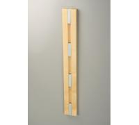 Knax Portemanteau mural vertical 4 crochets Loca érable gris - 5711394240471