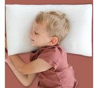 KNERST Oreiller Enfant 40x60 Memoire de Forme Ergonomique Made in Spain | Coussin enfant 40x60x6 cm memory foam respirant pour lit et sommeil oreiller cervical ergonomique doux anti acariens