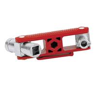 Knipex 00 11 06 V02 Clé universelle pour toutes les armoires et systèmes de fermeture standards 97 mm