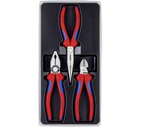 Knipex 00 20 11 pour l'atelier Jeu de pinces 3 pièces