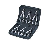Knipex 00 20 16 P Esd Jeu De Pinces électroniques Avec Outils Pour Travaux Sur Composants électroniques 6 Pièces 215 Mm
