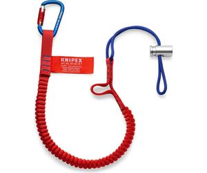 KNIPEX 00 50 12 T BK 00 50 12 Longe de sécurité avec mousqueton de matériel fixe Pour