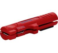 Knipex 16 64 125 SB Dénudeur de câble adapté pour Câble plat, câbles ronds, câbles pour pièces humides 4 à 13 mm 0.8 à 2.5 mm²