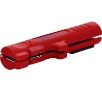 Knipex 16 64 125 SB Dénudeur de câble adapté pour Câble plat, câbles ronds, câbles pour pièces humides 4 à 13 mm 0.8 à 2.5 mm²