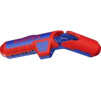 Knipex 16 95 03 SB ErgoStrip® PV Abmantelungswerkzeug Couteau à dénuder adapté pour câbles ronds, câbles solaires 4 à 6 mm