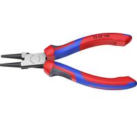 Knipex 22 02 160 pour latelier Pince à bouts ronds droite Acier magnétique Chrome-Vanadium 160 mm