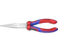 Knipex 26 15 200 pour l'atelier Pince plate à becs ronds droite Acier magnétique Chrome-Vanadium 200 mm