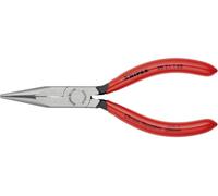 Knipex 30 21 140 pour lélectronique et la mécanique de précision Pince plate à becs ronds droite Acier magnétique Chrome-Vanadium 140 mm