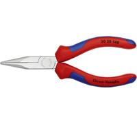 Knipex 30 25 140 pour l'électronique et la mécanique de précision Pince plate à becs ronds droite Acier magnétique