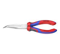 Knipex Pinces de mécanicien 38 25 200 – becs ronds coudée 40°, 200 mm, acier vanadium
