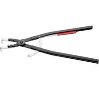 Pince à circlips courbée J51, revêtement noir par poudrage, Knipex | 4003773024958