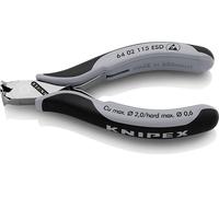 KNIPEX 64 02 115 ESD Précoupeur électronique ESD avec gaines multi-composants 115 mm