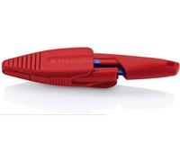 Knipex 78 61 150 V01 pour lélectronique et la mécanique de précision Pince coupante diagonale dénudeur de câbles inclus, outil de dénudage compris 158 mm