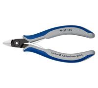 KNIPEX 79 52 125 Pince coupante latérale électronique de précision avec gaines multicomposants brunie 125 mm