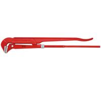 KNIPEX 83 10 040 Clé serre-tubes 90° rouge revêtue par poudre 750 mm