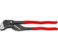 KNIPEX 86 01 300 SB Clé à pince Pince et clé à vis en un seul outil recouvert de plastique antidérapant gris atramenté 300 mm (carte SB/blister)