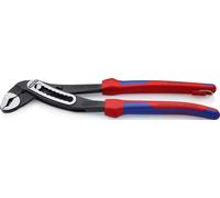 KNIPEX 88 02 300 T Pince à pompe à eau Alligator® avec gaines multi-composants, avec œillet de fixation intégré pour la mise en place d'une sécurité anti-chute noir atramenté 300 mm