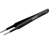 Knipex Brucelles de précision 92 58 74 ESD pointes droites/rondes env. 2 mm, finition mate