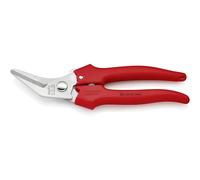 Knipex Cisaille universelle 95 05 185 – 185 mm – gainage PVC par extrusion – Rouge – 1 pièce