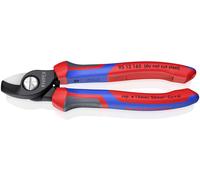 Knipex Pince coupe‑câbles 95 12 165 – 165 mm, Cu/Al Ø15 mm 50 mm², poignées tri‑matière