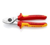 KNIPEX 95 16 165 Coupe-câbles isolées par gaines bi-matière, certifiées VDE 165 mm G