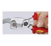 Knipex 95 17 200 Pince coupe-câbles Adapté pour (technique d'isolation) câbles en alu et en cuivre, à 1 ou plusieurs fi