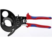 Knipex 95 31 280 Coupe-câble à cliquet Adapté pour (technique disolation) câbles en alu et en cuivre, à 1 ou plusieurs fils 52 mm 380 mm²