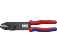 Knipex 97 22 240 Pince à sertir pour cosses isolées, pour connecteurs enfichables isolés 0.75 à 6 mm²