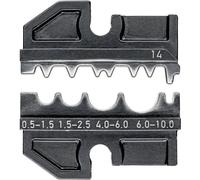 Knipex 97 49 14 Matrice à sertir pour connecteurs à sertir non-isolés, pour