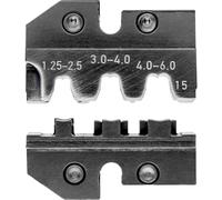Knipex 97 49 15 Matrice à sertir pour connecteur drapeau, pour connecteurs mâles ouverts non-isolés adapté pour marque (pinces) Knipex 97 43 200, 97 43 E, 97